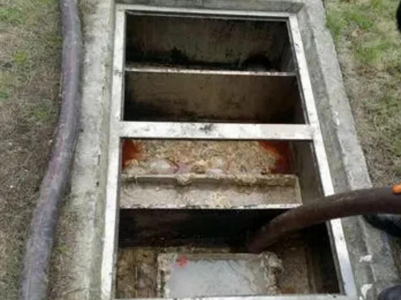 洪梅镇隔油池清理